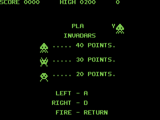 Arcade Classics title screen for Commodore 64